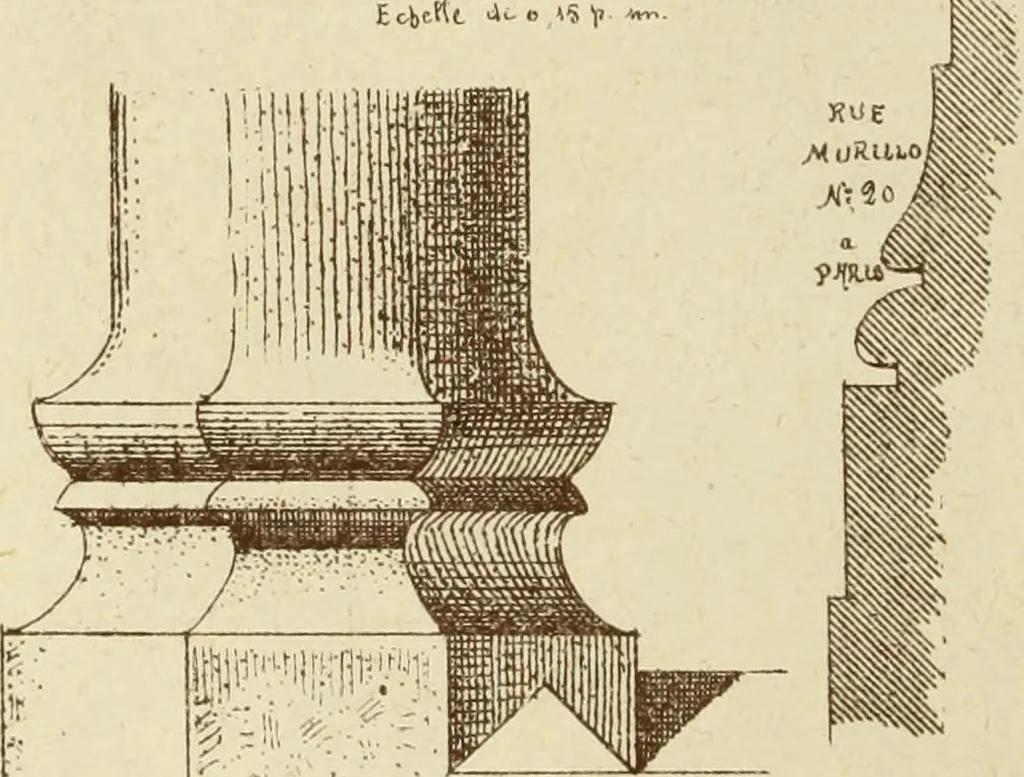 An illustration from Materials and documents of architecture and sculpture : classified alphabetically, 1915, leaf 59