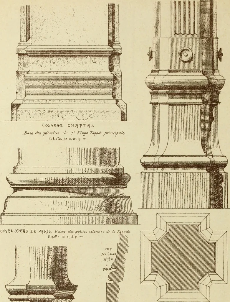 An illustration from Materials and documents of architecture and sculpture : classified alphabetically, 1915, leaf 59
