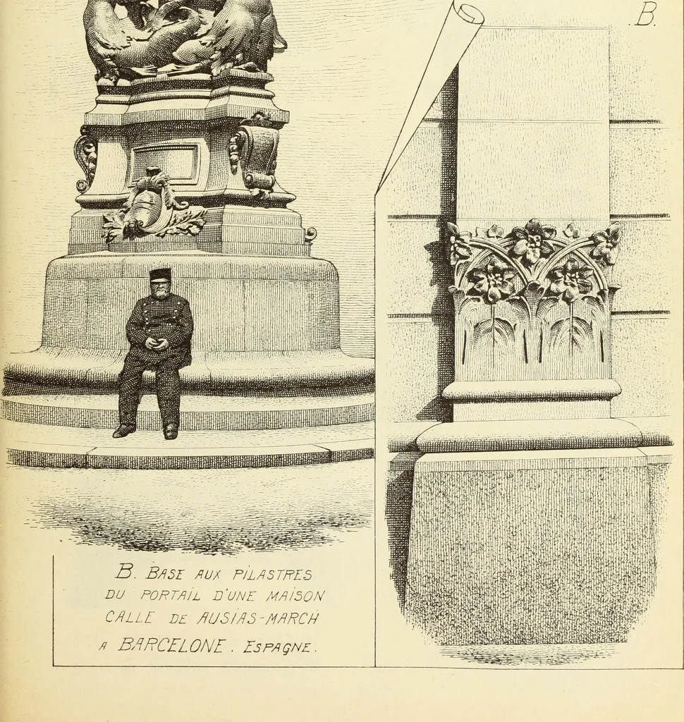 An illustration from Materials and documents of architecture and sculpture : classified alphabetically, 1915, leaf 62