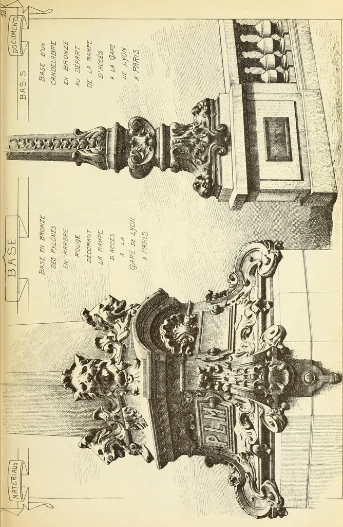 An illustration from Materials and documents of architecture and sculpture : classified alphabetically, 1915, leaf 64