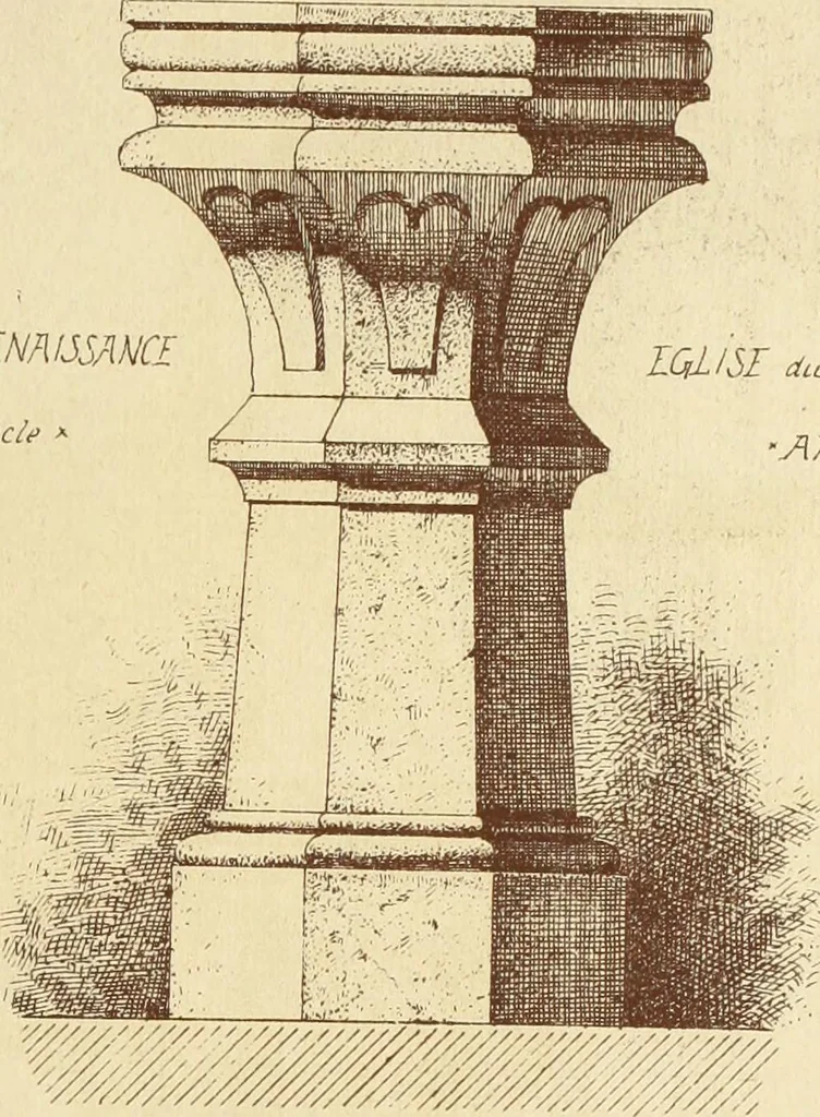 An illustration from Materials and documents of architecture and sculpture : classified alphabetically, 1915, leaf 74