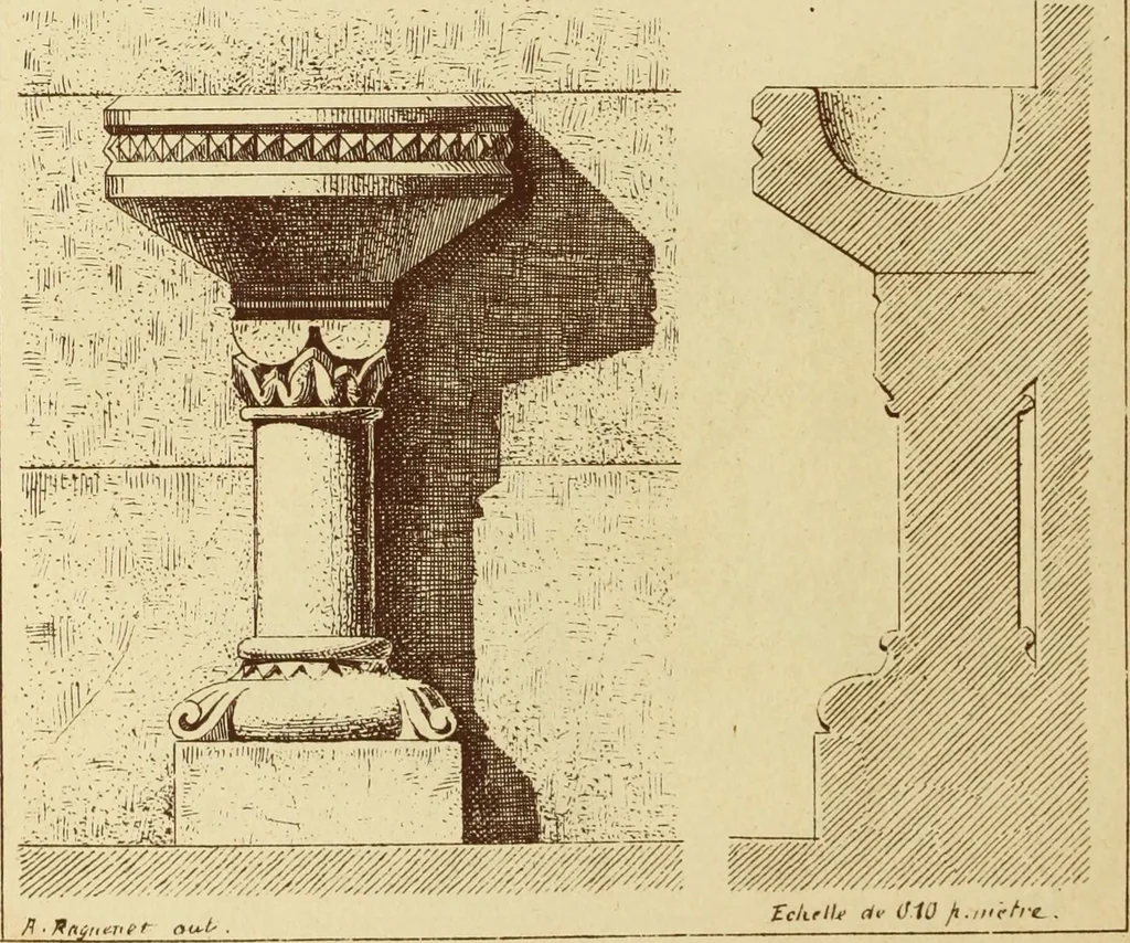 An illustration from Materials and documents of architecture and sculpture : classified alphabetically, 1915, leaf 75