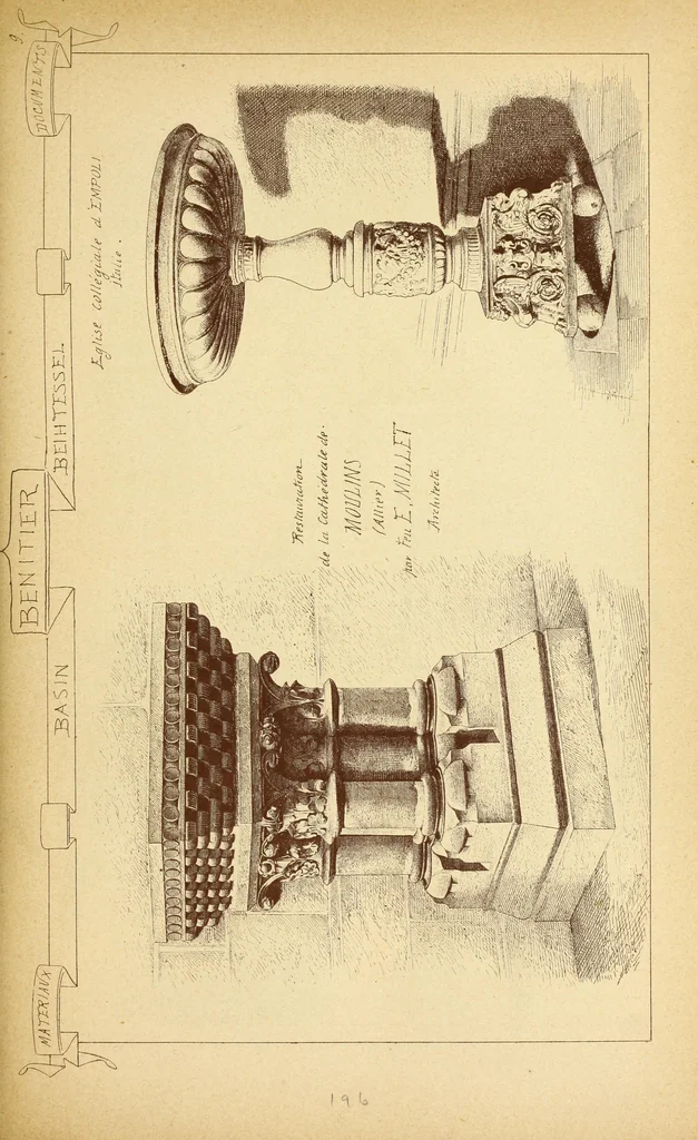 An illustration from Materials and documents of architecture and sculpture : classified alphabetically, 1915, leaf 76