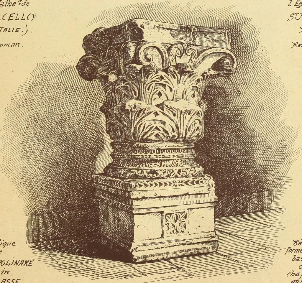 An illustration from Materials and documents of architecture and sculpture : classified alphabetically, 1915, leaf 80