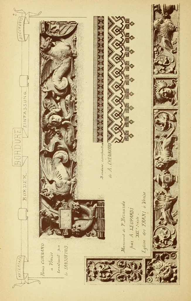 An illustration from Materials and documents of architecture and sculpture : classified alphabetically, 1915, leaf 85