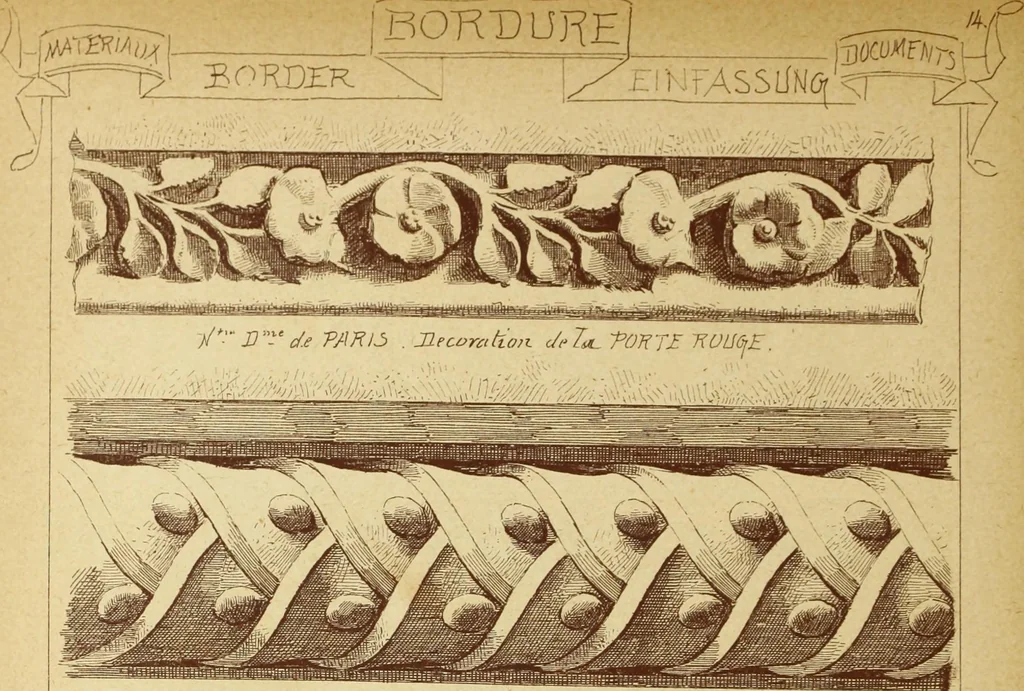 An illustration from Materials and documents of architecture and sculpture : classified alphabetically, 1915, leaf 97