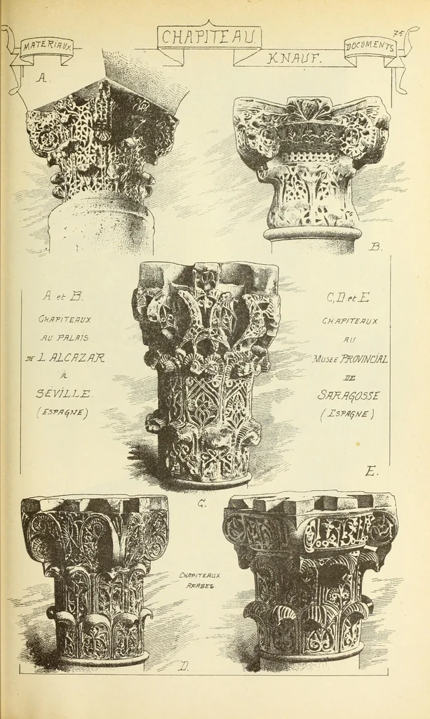 An illustration from Materials and documents of architecture and sculpture : classified alphabetically, 1915, leaf 106