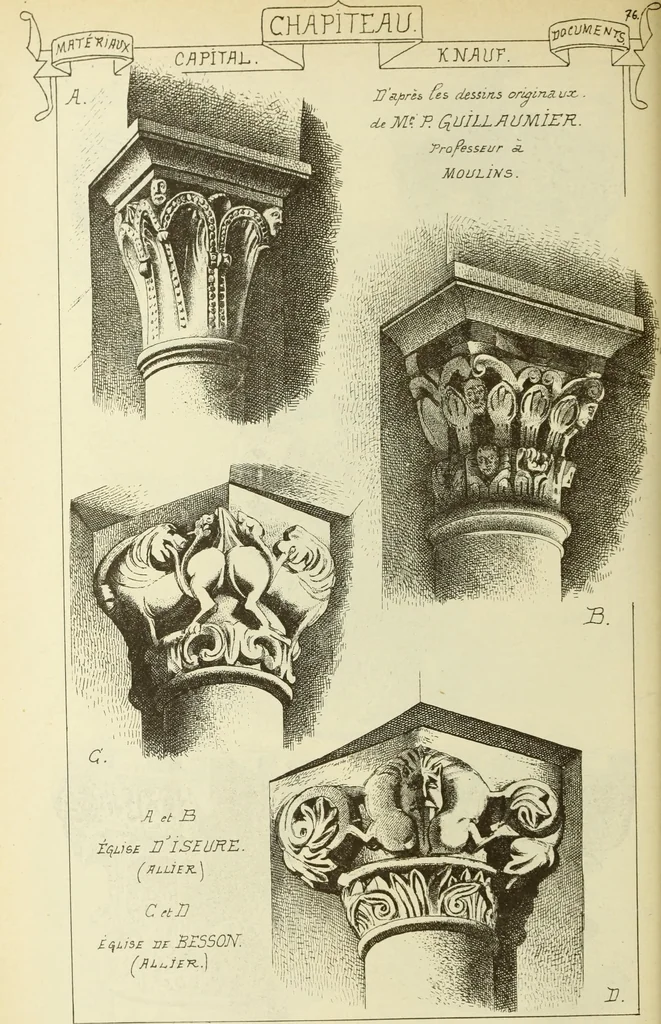 An illustration from Materials and documents of architecture and sculpture : classified alphabetically, 1915, leaf 107
