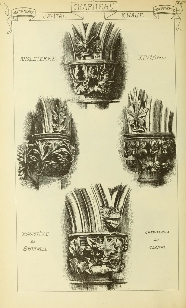 An illustration from Materials and documents of architecture and sculpture : classified alphabetically, 1915, leaf 109