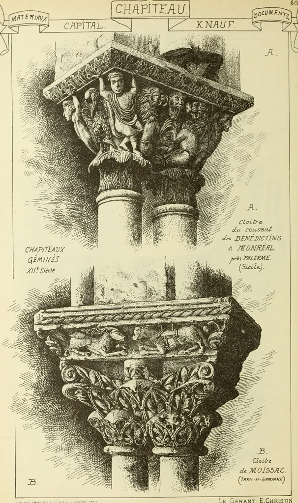 An illustration from Materials and documents of architecture and sculpture : classified alphabetically, 1915, leaf 111