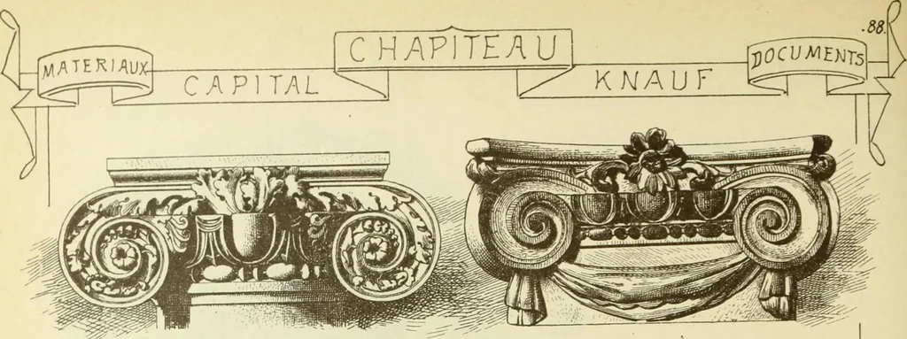 An illustration from Materials and documents of architecture and sculpture : classified alphabetically, 1915, leaf 119