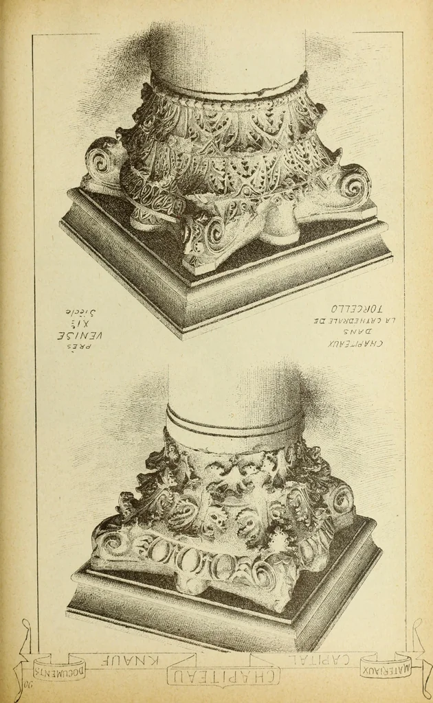An illustration from Materials and documents of architecture and sculpture : classified alphabetically, 1915, leaf 121