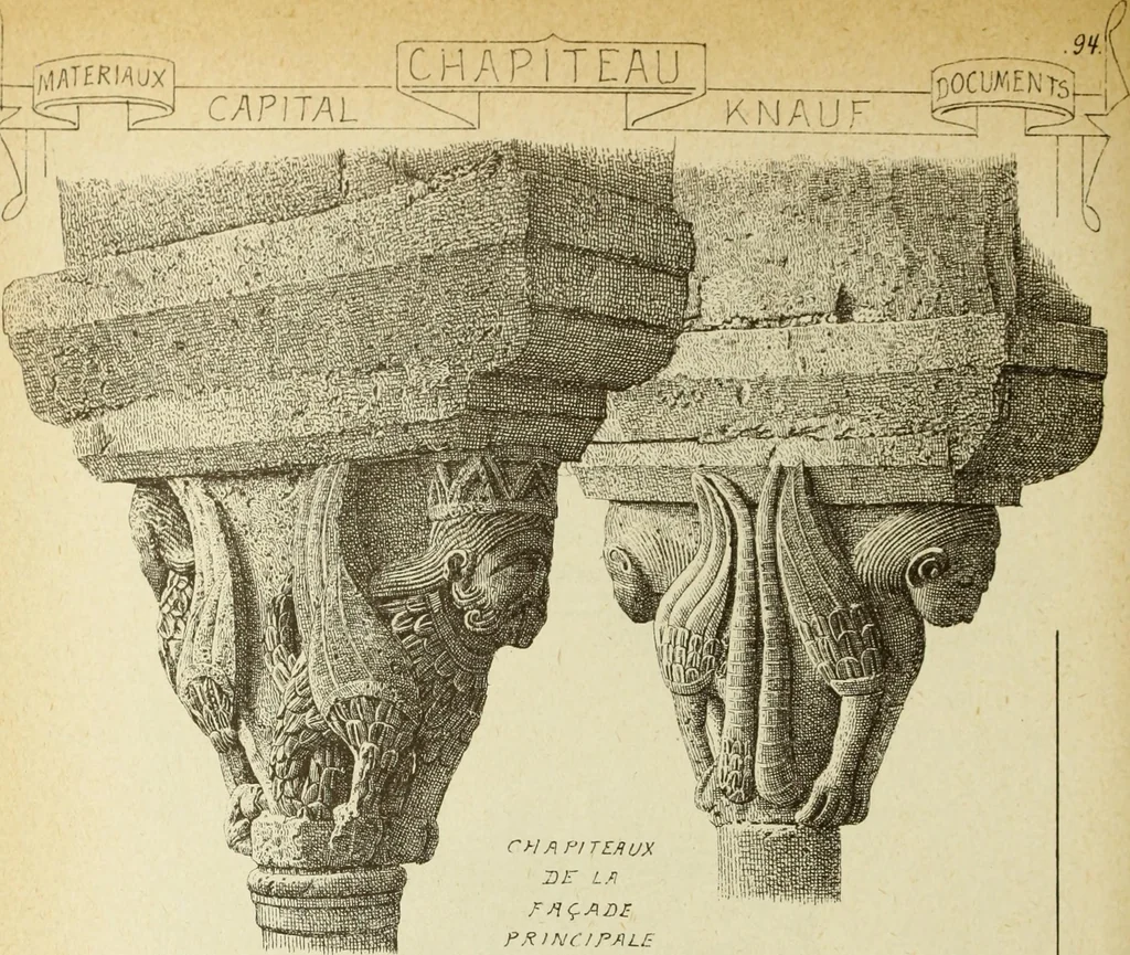 An illustration from Materials and documents of architecture and sculpture : classified alphabetically, 1915, leaf 125