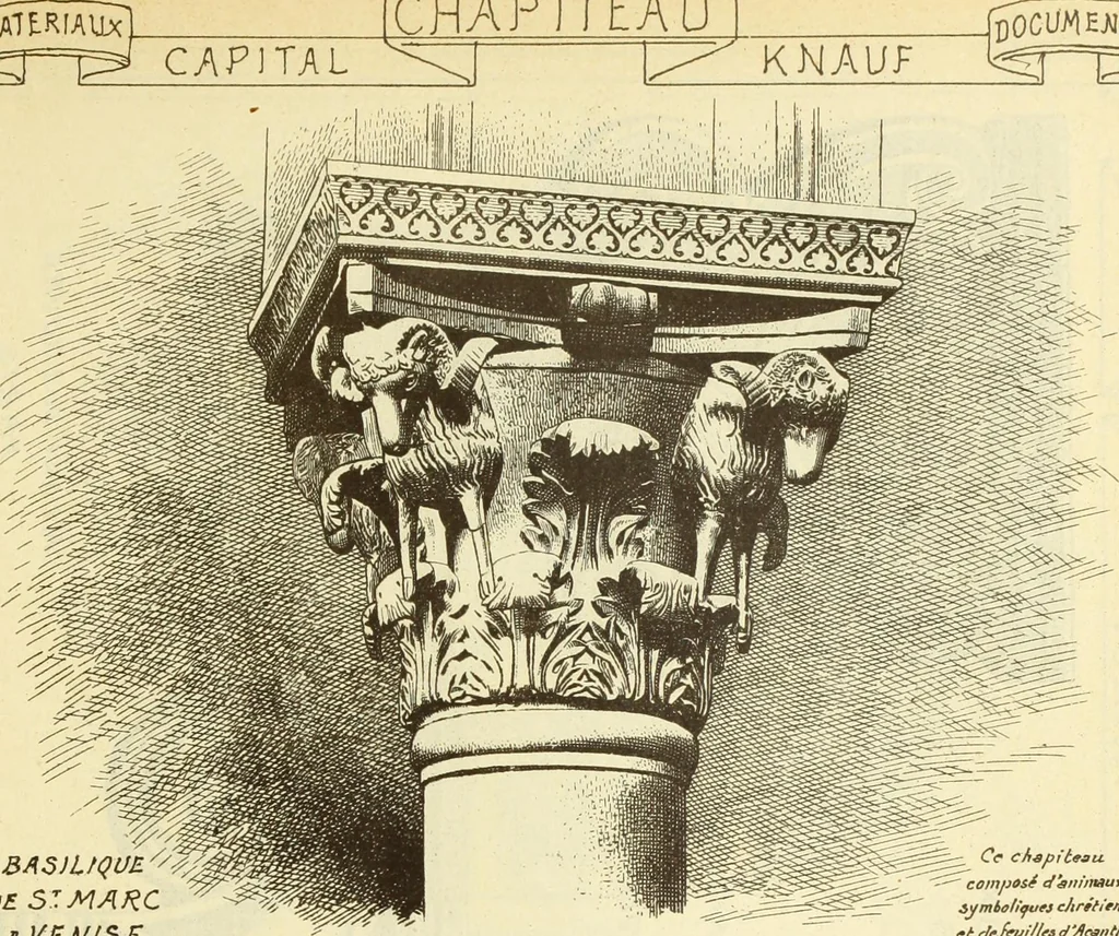 An illustration from Materials and documents of architecture and sculpture : classified alphabetically, 1915, leaf 132