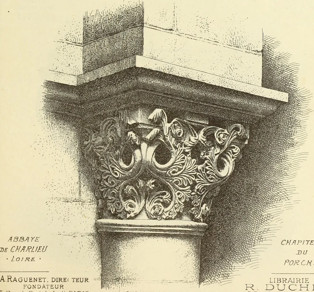 An illustration from Materials and documents of architecture and sculpture : classified alphabetically, 1915, leaf 136