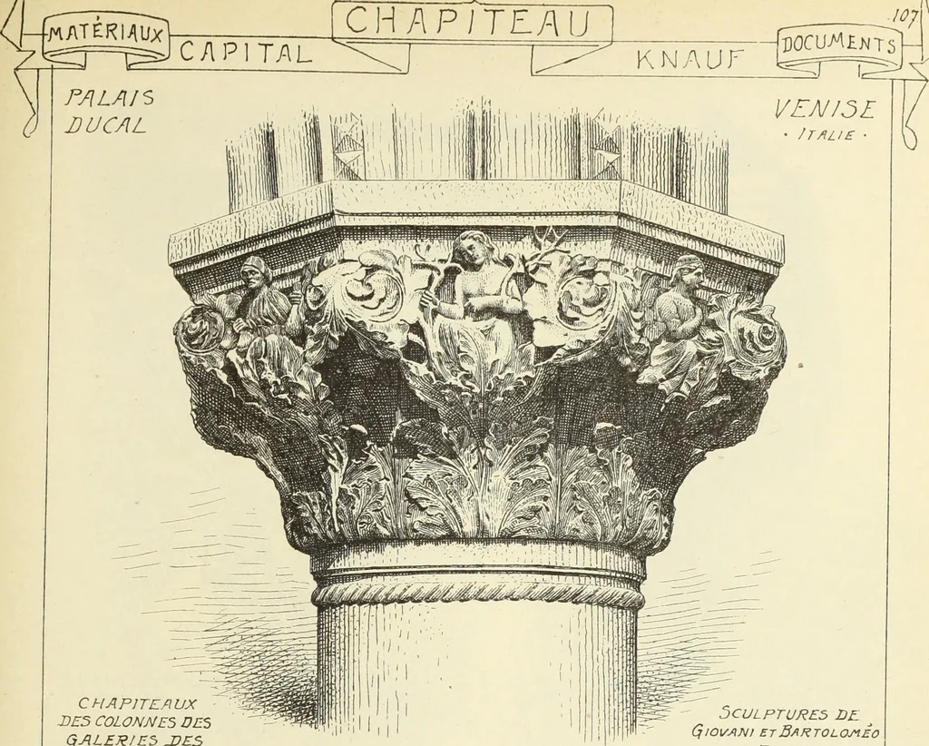An illustration from Materials and documents of architecture and sculpture : classified alphabetically, 1915, leaf 138
