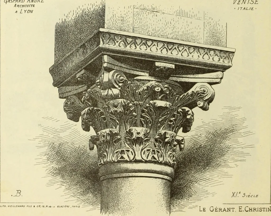 An illustration from Materials and documents of architecture and sculpture : classified alphabetically, 1915, leaf 143