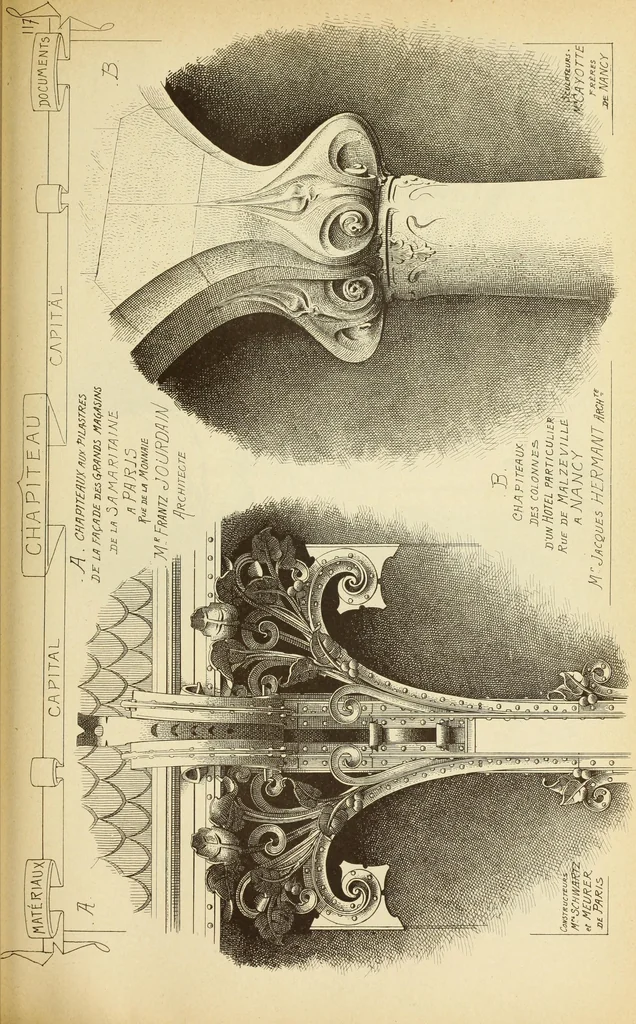 An illustration from Materials and documents of architecture and sculpture : classified alphabetically, 1915, leaf 148