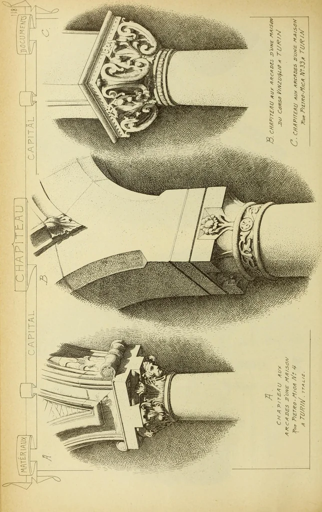 An illustration from Materials and documents of architecture and sculpture : classified alphabetically, 1915, leaf 149