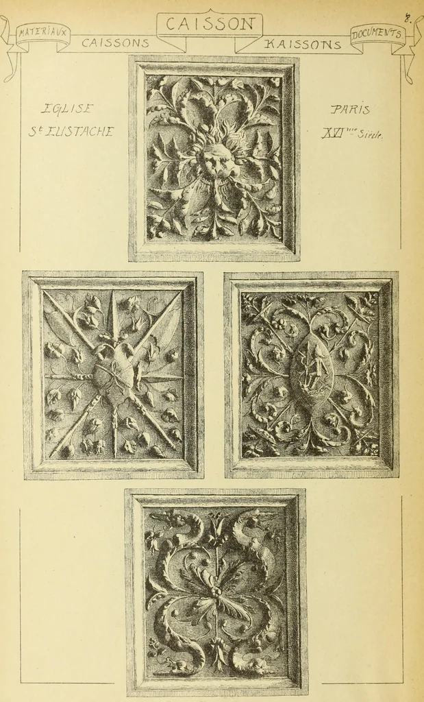 An illustration from Materials and documents of architecture and sculpture : classified alphabetically, 1915, leaf 15