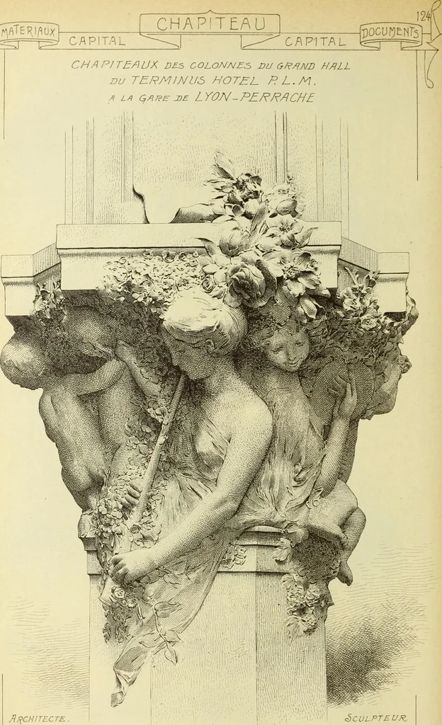 An illustration from Materials and documents of architecture and sculpture : classified alphabetically, 1915, leaf 155