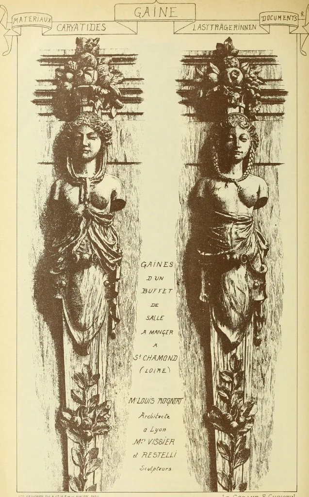 An illustration from Materials and documents of architecture and sculpture : classified alphabetically, 1915, leaf 167