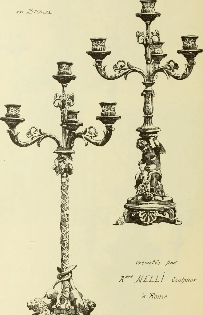 An illustration from Materials and documents of architecture and sculpture : classified alphabetically, 1915, leaf 17