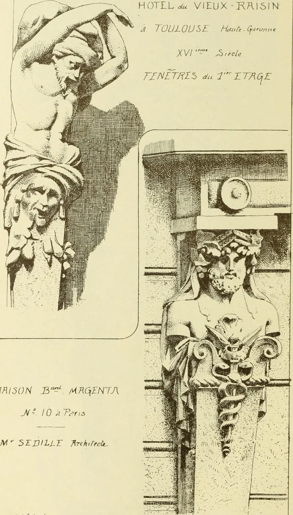 An illustration from Materials and documents of architecture and sculpture : classified alphabetically, 1915, leaf 173