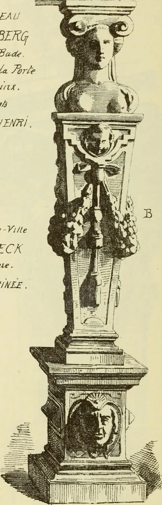 An illustration from Materials and documents of architecture and sculpture : classified alphabetically, 1915, leaf 179