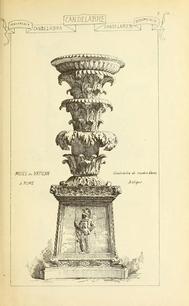 An illustration from Materials and documents of architecture and sculpture : classified alphabetically, 1915, leaf 18