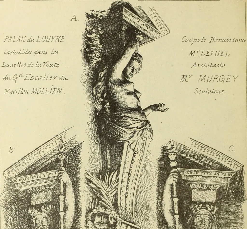 An illustration from Materials and documents of architecture and sculpture : classified alphabetically, 1915, leaf 191