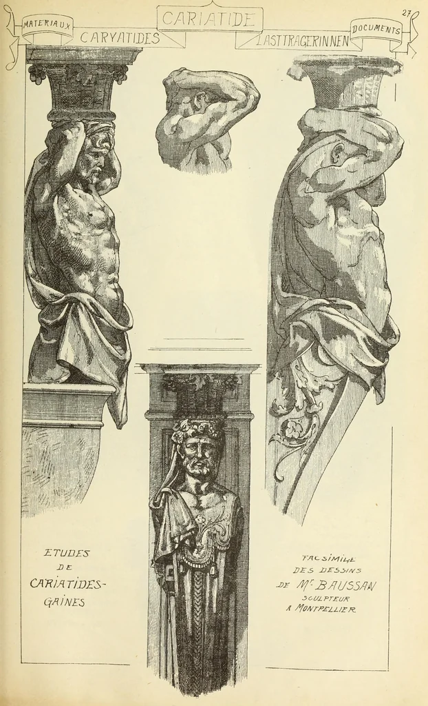 An illustration from Materials and documents of architecture and sculpture : classified alphabetically, 1915, leaf 194