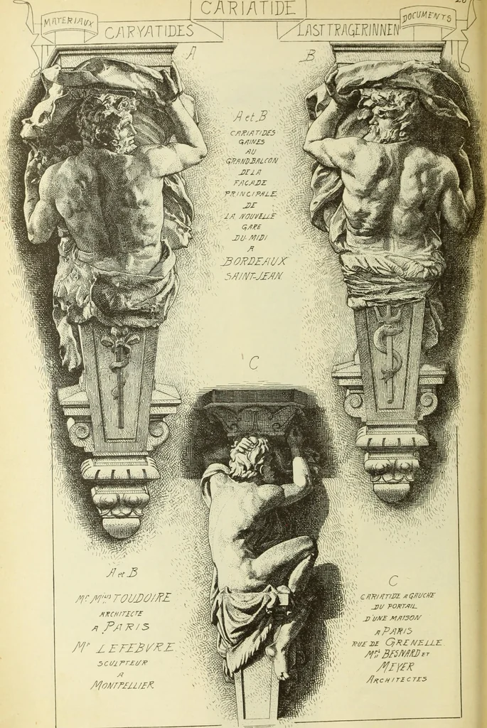 An illustration from Materials and documents of architecture and sculpture : classified alphabetically, 1915, leaf 195