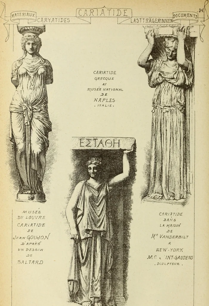 An illustration from Materials and documents of architecture and sculpture : classified alphabetically, 1915, leaf 201