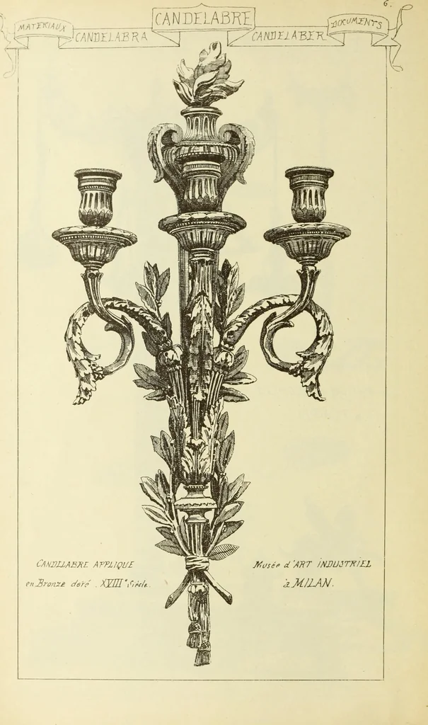 An illustration from Materials and documents of architecture and sculpture : classified alphabetically, 1915, leaf 21