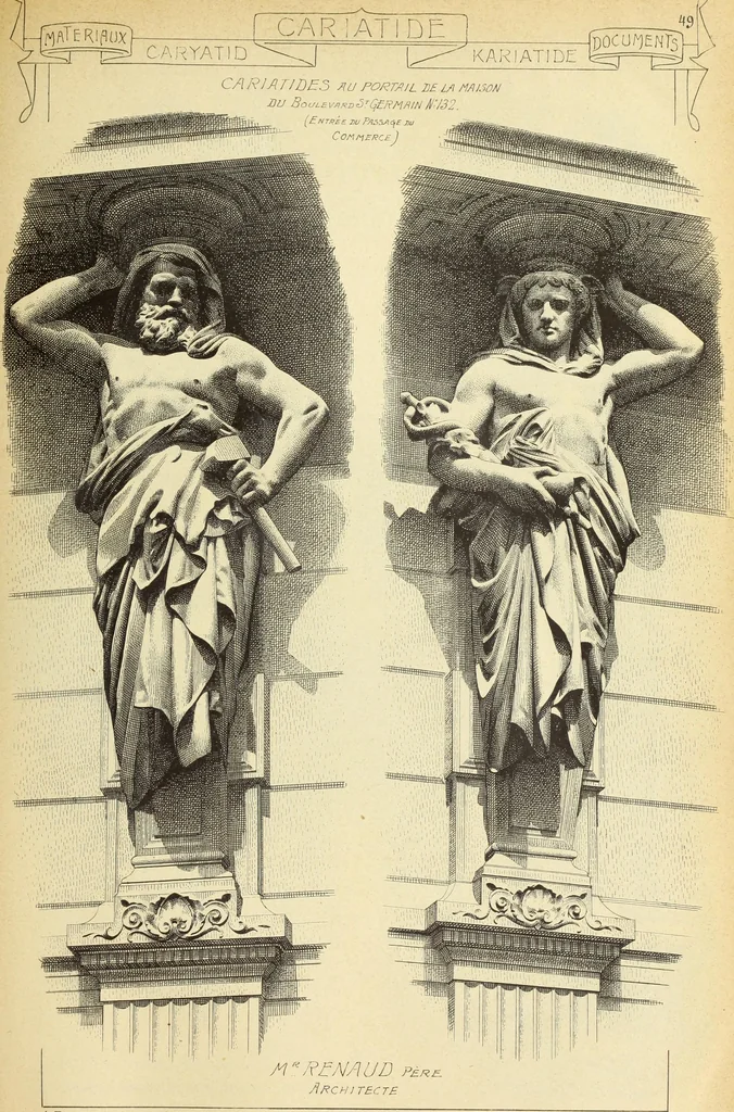 An illustration from Materials and documents of architecture and sculpture : classified alphabetically, 1915, leaf 216