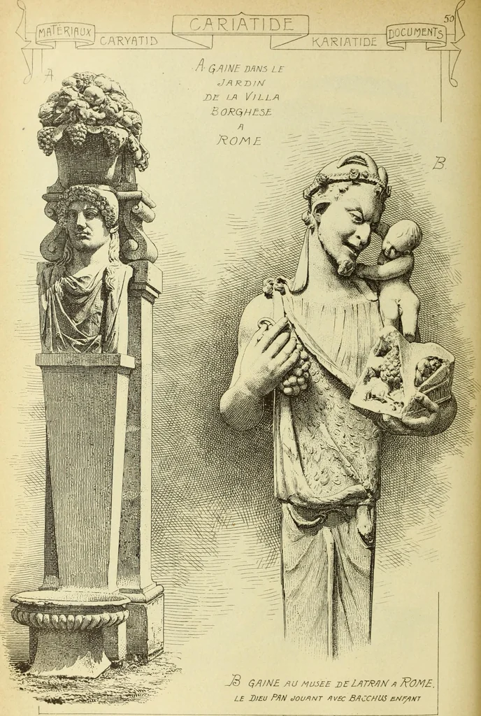 An illustration from Materials and documents of architecture and sculpture : classified alphabetically, 1915, leaf 217
