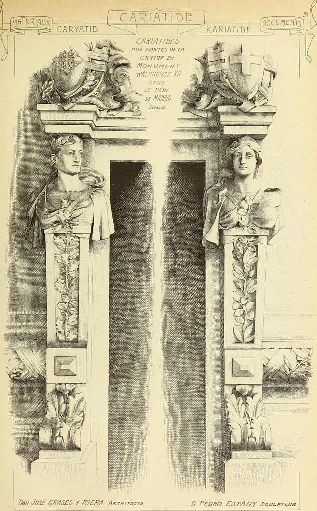 An illustration from Materials and documents of architecture and sculpture : classified alphabetically, 1915, leaf 218