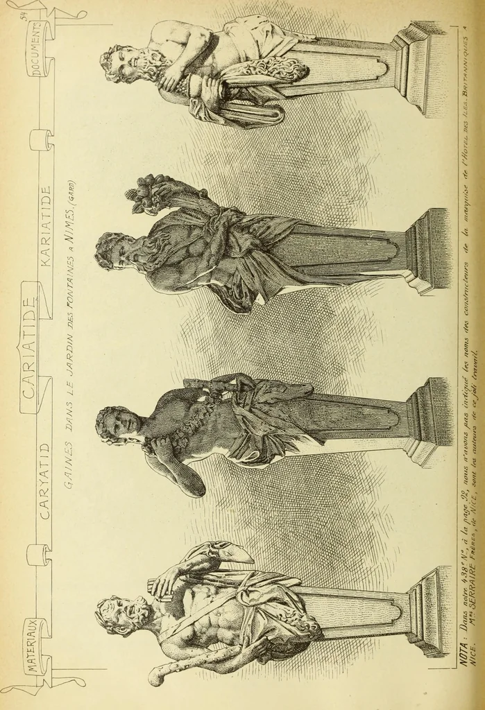 An illustration from Materials and documents of architecture and sculpture : classified alphabetically, 1915, leaf 221