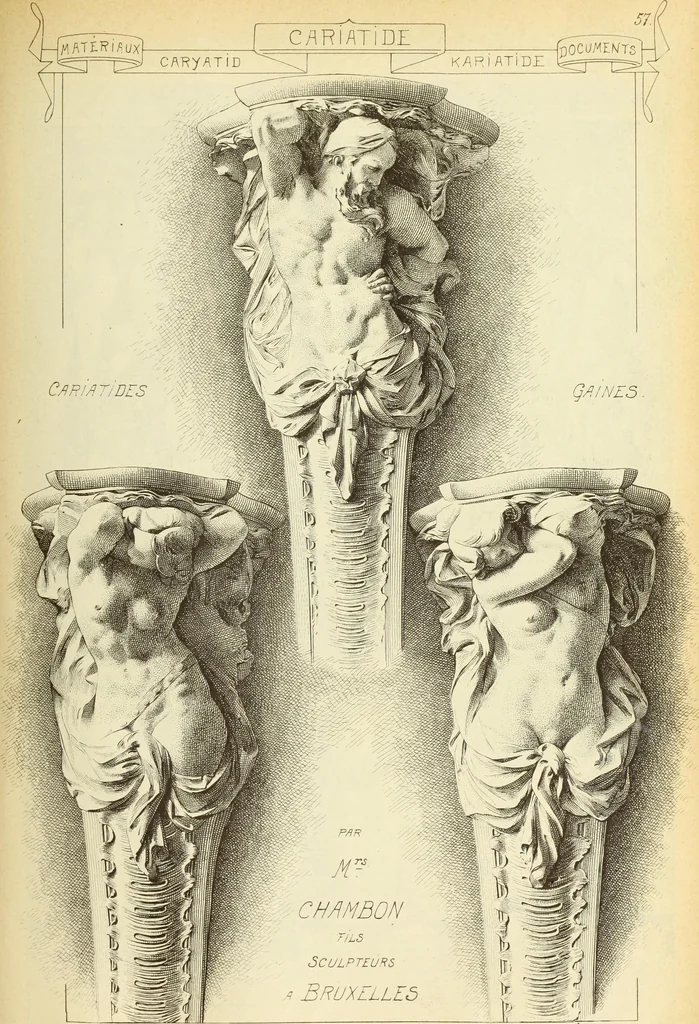 An illustration from Materials and documents of architecture and sculpture : classified alphabetically, 1915, leaf 224