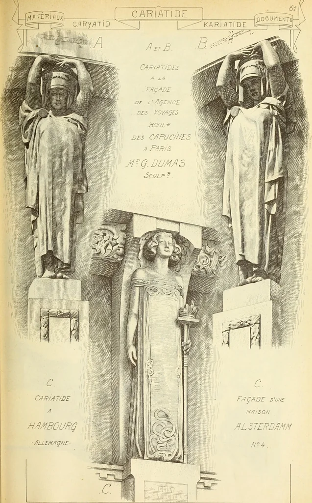 An illustration from Materials and documents of architecture and sculpture : classified alphabetically, 1915, leaf 228