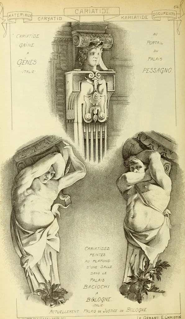 An illustration from Materials and documents of architecture and sculpture : classified alphabetically, 1915, leaf 231
