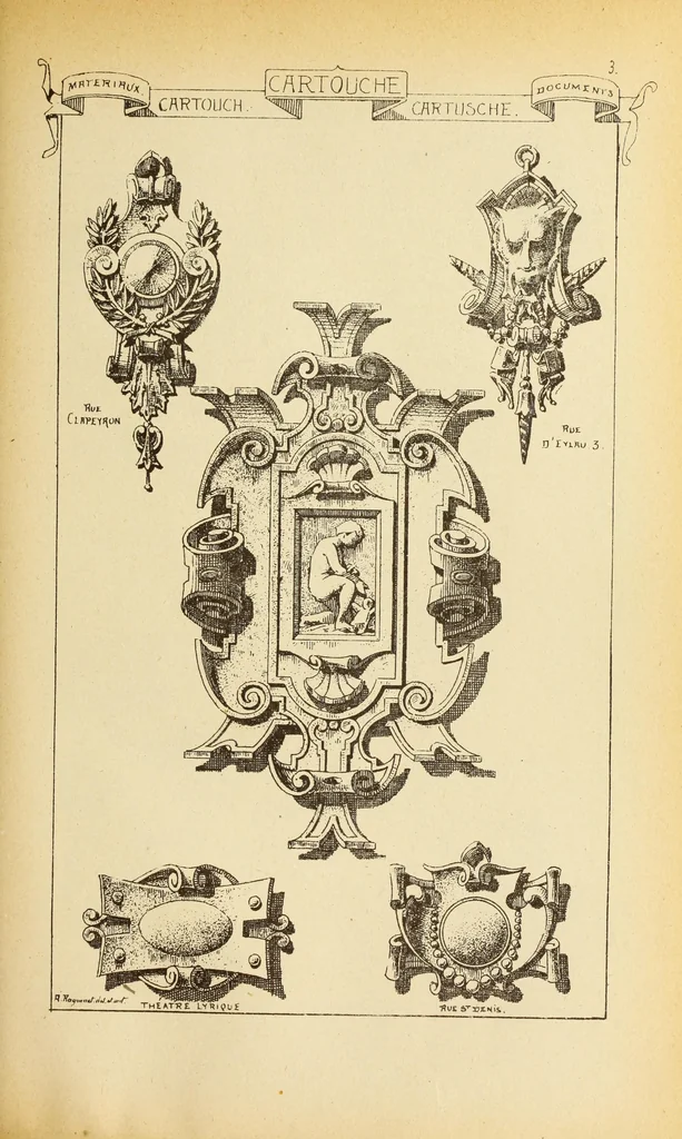 An illustration from Materials and documents of architecture and sculpture : classified alphabetically, 1915, leaf 234