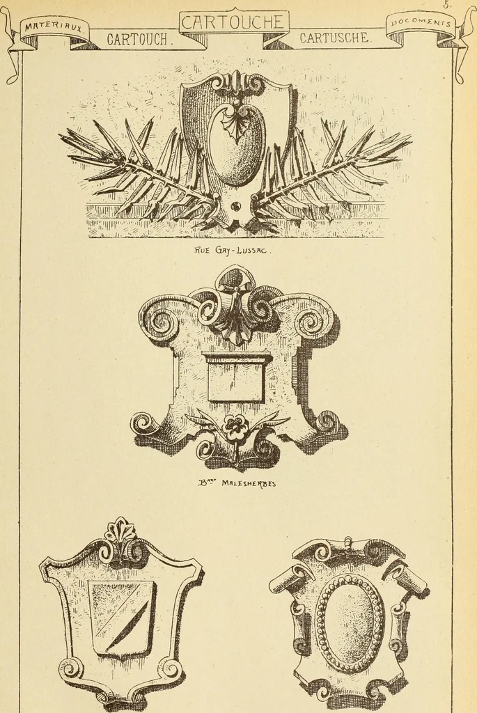 An illustration from Materials and documents of architecture and sculpture : classified alphabetically, 1915, leaf 236