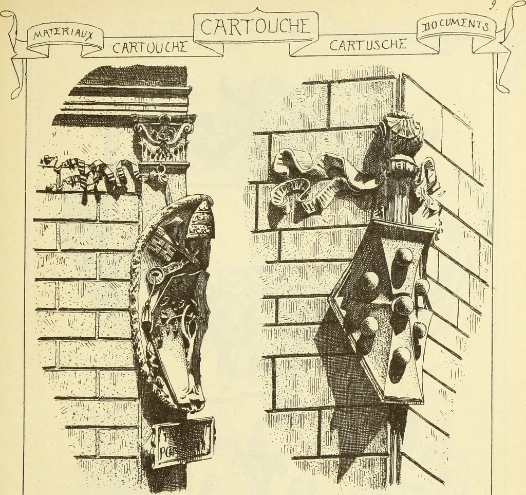 An illustration from Materials and documents of architecture and sculpture : classified alphabetically, 1915, leaf 240