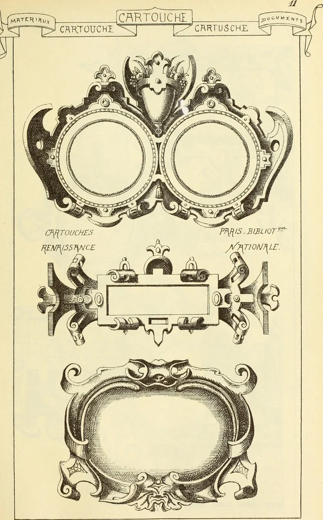 An illustration from Materials and documents of architecture and sculpture : classified alphabetically, 1915, leaf 242