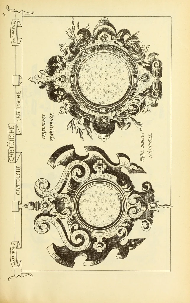 An illustration from Materials and documents of architecture and sculpture : classified alphabetically, 1915, leaf 244