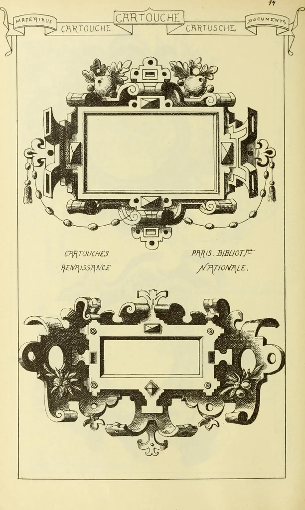 An illustration from Materials and documents of architecture and sculpture : classified alphabetically, 1915, leaf 245