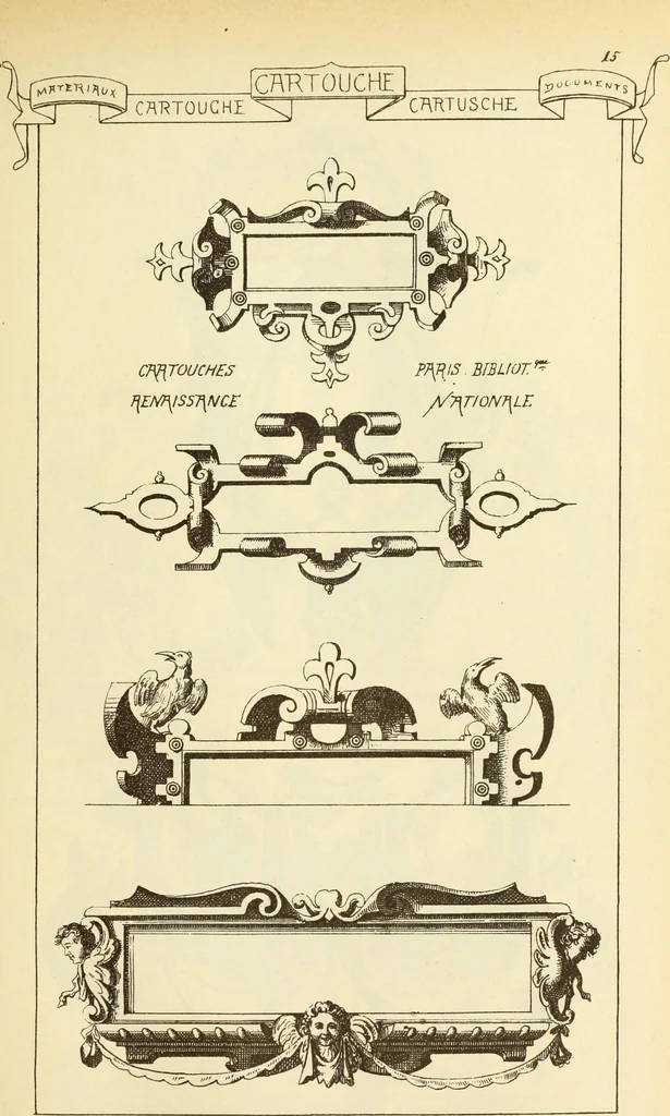 An illustration from Materials and documents of architecture and sculpture : classified alphabetically, 1915, leaf 246