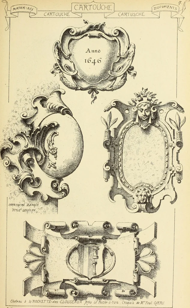 An illustration from Materials and documents of architecture and sculpture : classified alphabetically, 1915, leaf 248